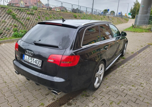 Audi RS6 cena 105999 przebieg: 251000, rok produkcji 2008 z Łęczna małe 92